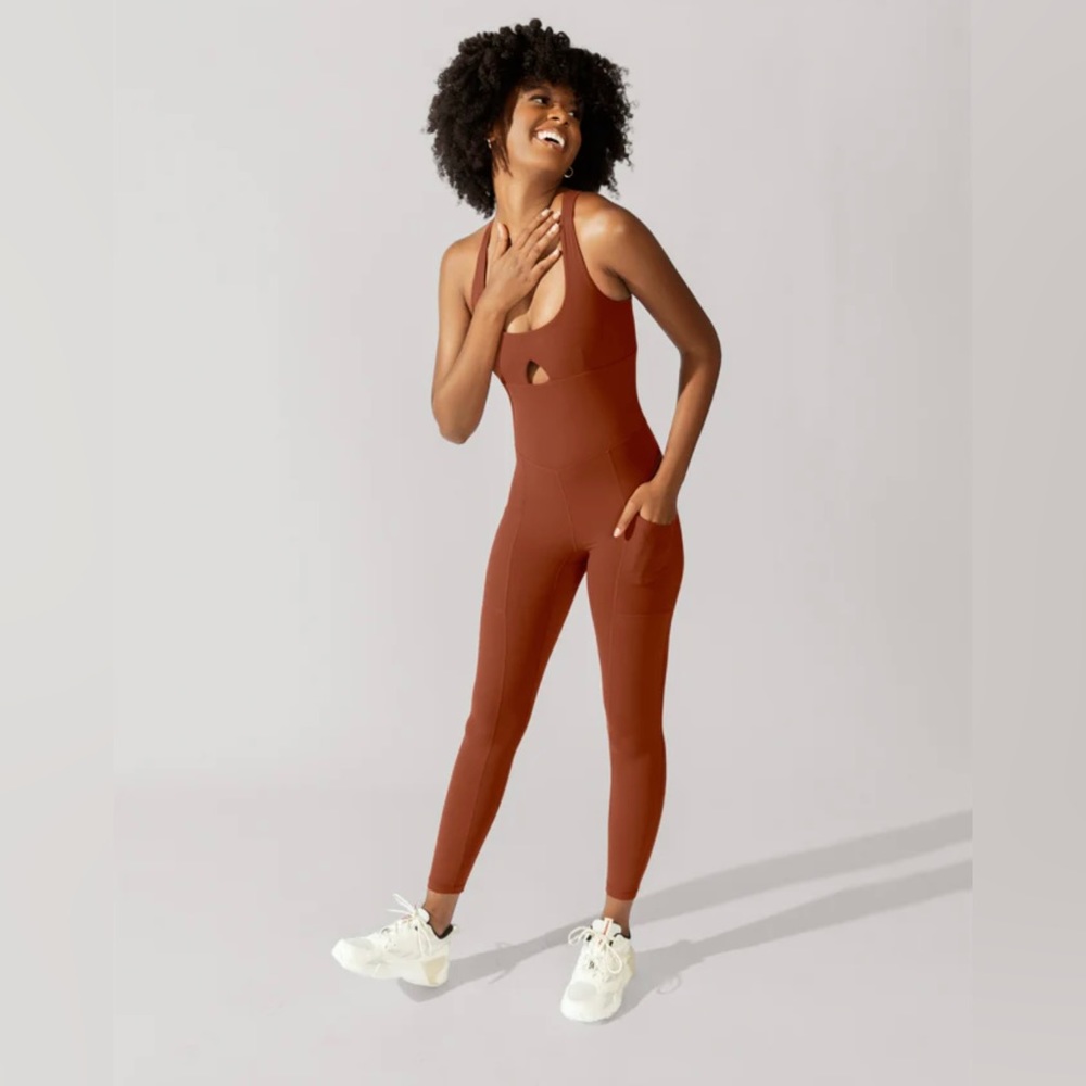 Women's Brown Jumpsuit